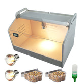 WIONBE Intelligent Brooder Box front view with transparent windows