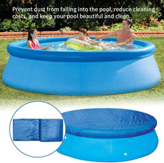 WLWXMH Round Pool Cover 10FT solar cover packaging