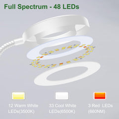 wolezek 2 in 1 Grow Lights with three colour options
