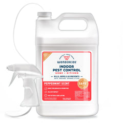 Wondercide Indoor Pest Control Spray 128 oz bottle front view