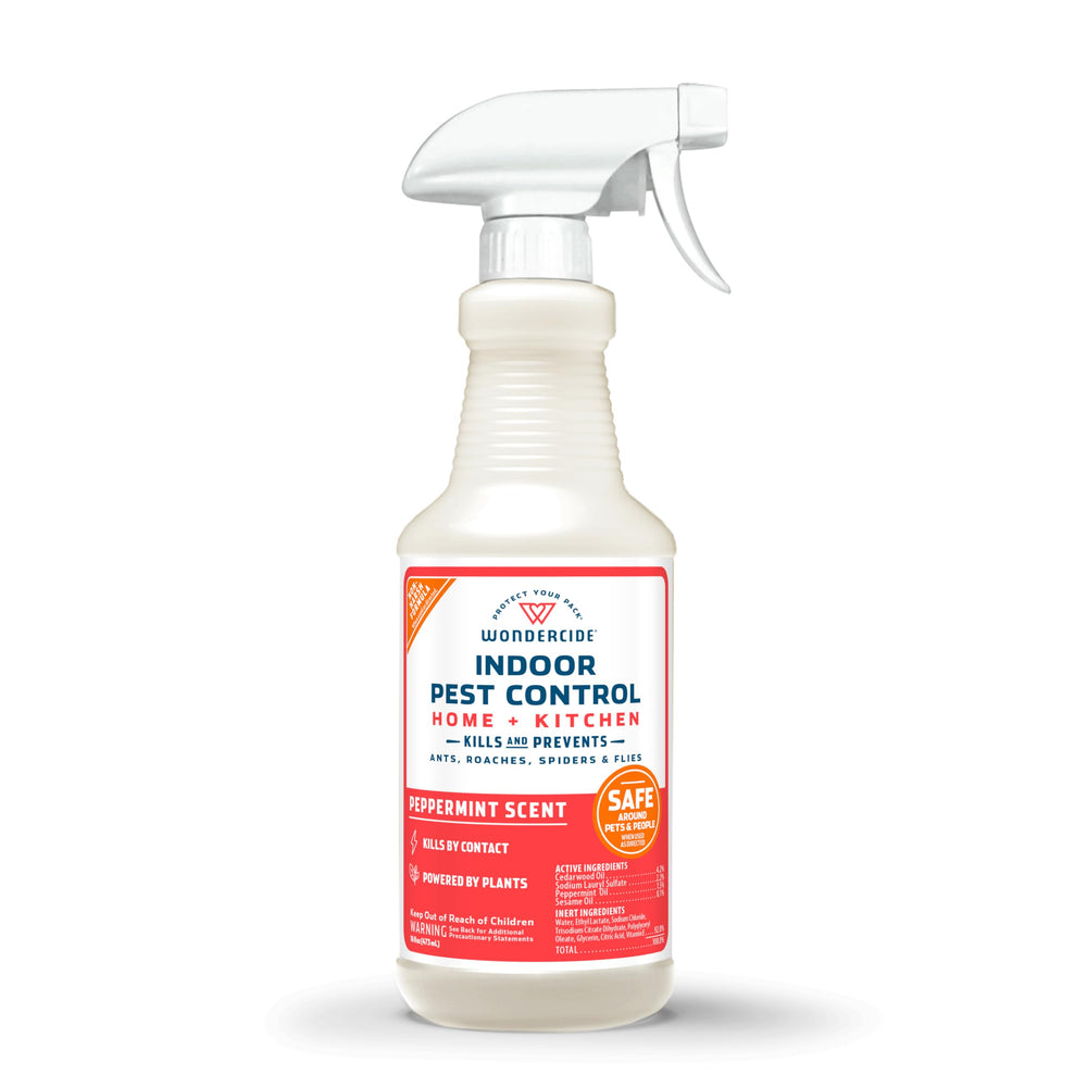Wondercide Indoor Pest Control Spray 16 oz bottle front view
