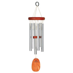 Woodstock Chimes Amazing Grace Wind Chime front view in silver