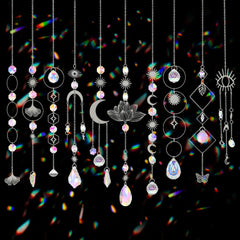 Worgree Crystal Suncatcher Kit with 10 rainbow prisms