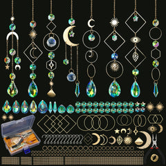 Worgree Sun Catcher Kit 228pcs with gold crystal beads