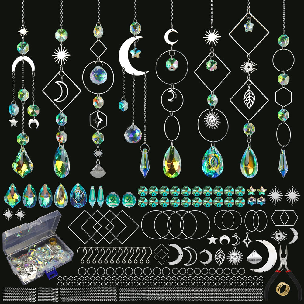 Worgree Sun Catcher Kit with crystal beads and charms