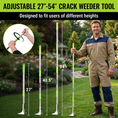 WORKPRO Crack Weeder shown in use on pavement