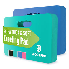 WORKPRO Extra Thick Kneeling Pad front view in Robin's Egg Blue