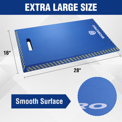 WORKPRO Extra Thick Kneeling Pad on garden soil