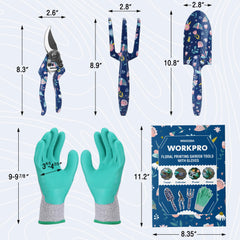 WORKPRO pruning shear with sharp carbon steel blades