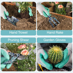 WORKPRO rake with flower pattern for gardening