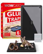 WowCatch Extra Sticky Glue Trap front view on a flat surface