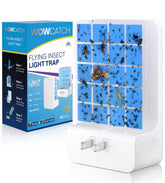 WowCatch Indoor Fly Trap front view with 5-way UV light