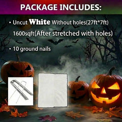 wymulot spider web packaging with included ground nails