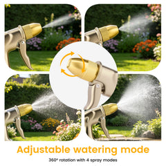 Xawuesa Garden Hose Nozzle in use watering plants