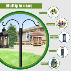 XDW-GIFTS shepherds hooks in garden setting