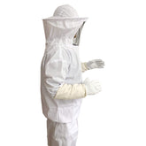 Xgunion Beekeeper Suit with Jacket, Pants and Gloves in white