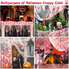Xgunion Creepy Cloth in a haunted house setting