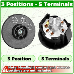 XINRINTONG Ignition Switch side view showing mounting details