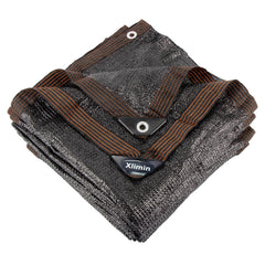 Xlimin Shade Cloth 10FT x 20FT black outdoor view