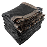 Xlimin Shade Cloth 20FT x 48FT black outdoor view