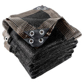 Xlimin Shade Cloth 20FT x 48FT in black with grommets