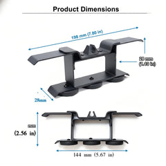 XOIEPZE Magnetic Power Cord Organizer showing magnetic base