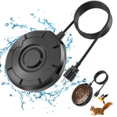 XpenGeny Bird Bath Heater front view with aluminum shell