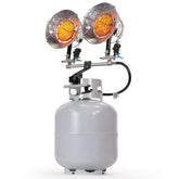 XtremepowerUS 30,000 BTU Propane Tanktop Heater front view