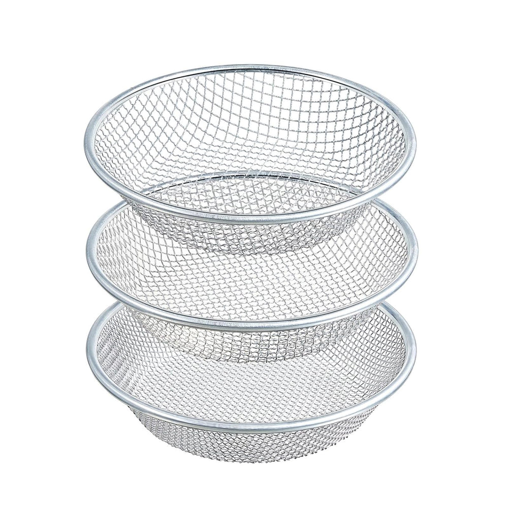XULIFU Soil Sifter Set - 3 pieces with different mesh sizes