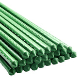Xuwzenkl Garden Plant Stakes 36 inch steel stakes front view