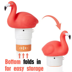 XY-WQ Flamingo Chlorine Floater side view