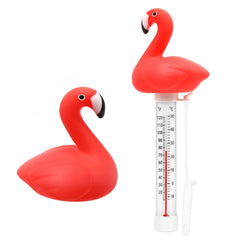 XY-WQ Flamingo Floating Pool Thermometer front view