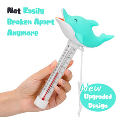 XY-WQ Floating Pool Thermometer with rope tether