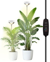 yadoker Plant Grow Light full spectrum LED bulb front view