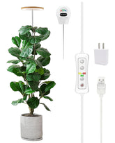 yadoker Plant Grow Light full spectrum view with adjustable height