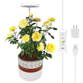 yadoker Plant Grow Light full view with warm white light