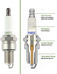 YAMAKATO Spark Plug installed in a Honda engine