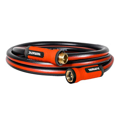 YAMATIC 15ft garden hose with swivel handle and brass fittings