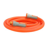 YAMATIC Flexible Garden Hose 10ft orange model front view