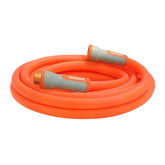 YAMATIC Flexible Garden Hose 15ft orange model front view