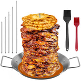 yaokvide Al Pastor Skewer 13 inch stainless steel front view
