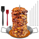 yaokvide Al Pastor Skewer with 5 removable skewers and handle