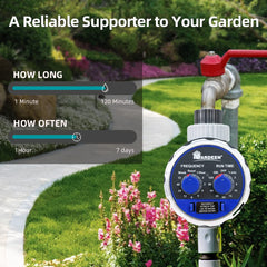 Yardeen Water Timer two dial control system