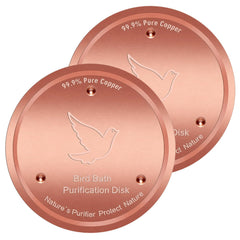 Yayiog Bird Bath Purification Disk 2 Pack front view
