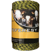 YCFERESY Electric Fence Polywire 656 Feet spool front view