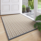 YDKGL Non-Slip Entry Mat 31x47 Gray front view