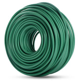 YDSL 88 feet garden flexible wire ties, green color, front view