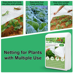 YDSL Plant Cover protecting vegetables in a garden