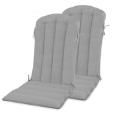 YEFU Adirondack Chair Cushion set of 2 in gray front view