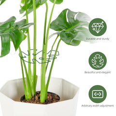 Yeomant 6PCS plant support stakes packaging